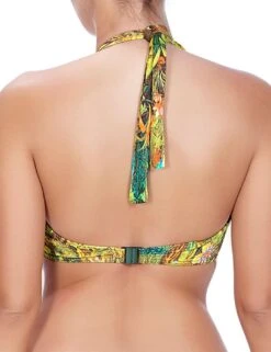 3851 Freya Wilderness Halter Bikini Top Tropical - 3851 Tropical
