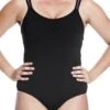FF01L00079 Funkita Form Ladies Still Black Split Strap One Piece Swimsuit - FF01L00079 Still Black