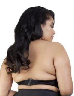 PPHG001 Playful Promises Hunter McGrady Black Mesh Insert Bikini Top - PPHG001 Black