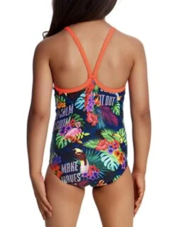 FG01T Funkita Toddler Girls Printed One Piece Swimsuit - FG01T01978 Tropic Tag