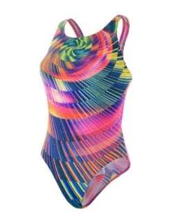 806187C902 Speedo Waltzer Whirl Swimsuit - 806187C902 Black/Red -FANTASIE Shop 228418 20200228153100