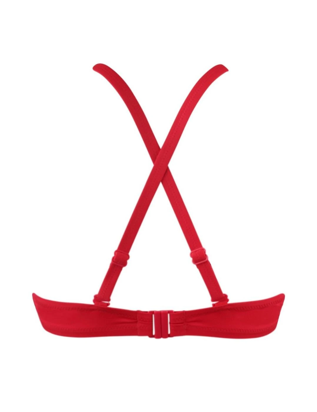 15211 Pour Moi Santa Monica Multiway Underwired Bikini Top - 15211 Red 2 15211 Pour Moi Santa Monica Multiway Underwired Bikini Top - 15211 Red - Image 2