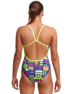 FS15L02664 Funkita Single Strap One Piece Swimsuit - FS15L02664 Packed Lunch
