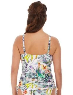 6924 Fantasie Playa Blanca Twist Front Tankini Top - 6924 Multi
