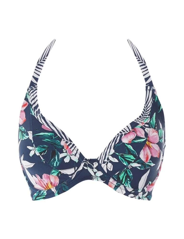 6891 Fantasie Port Maria Plunge Bikini Top - 6891 Ink 2 6891 Fantasie Port Maria Plunge Bikini Top - 6891 Ink - Image 2