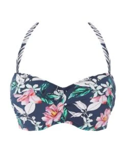 6892 Fantasie Port Maria Scarf Tie Bandeau Bikini Top - 6892 Ink -FANTASIE Shop 267104 20201221143600