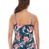 6894 Fantasie Port Maria Twist Front Tankini Top - 6894 Ink