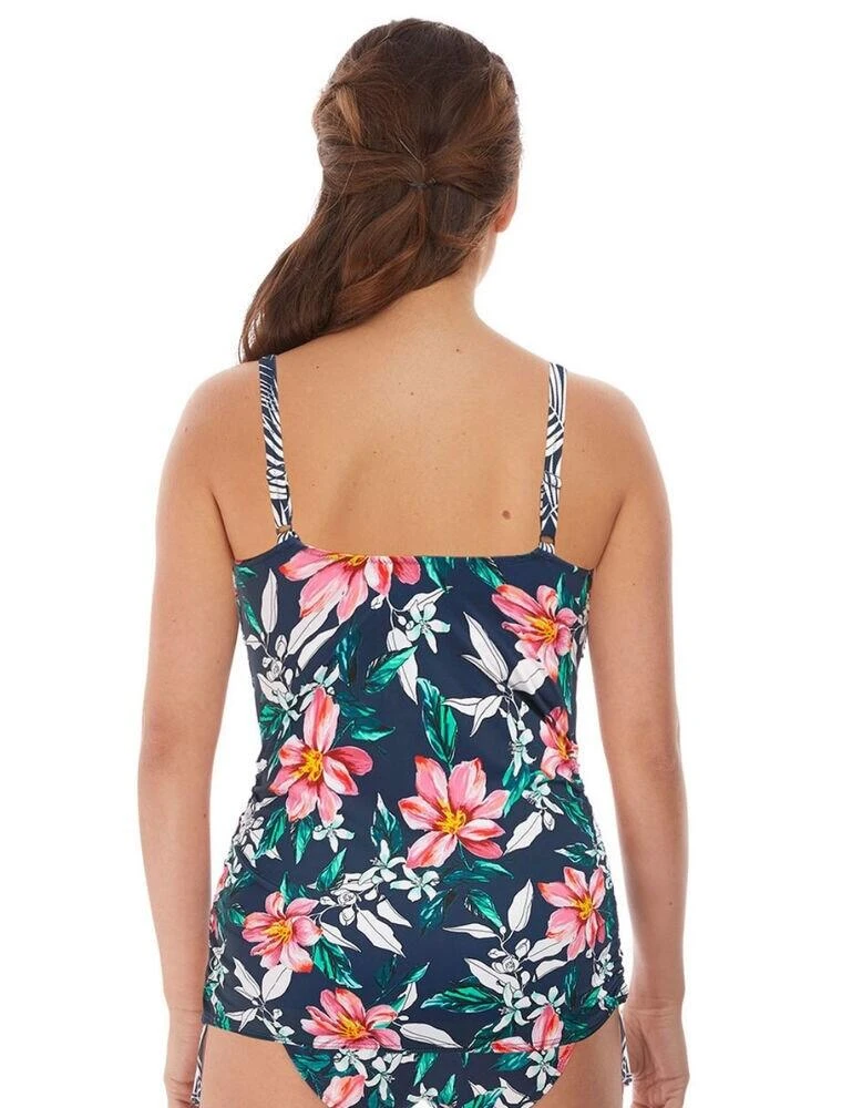 6894 Fantasie Port Maria Twist Front Tankini Top - 6894 Ink 1 6894 Fantasie Port Maria Twist Front Tankini Top - 6894 Ink