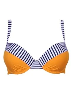 182060 Pour Moi Positano Padded Bikini Top - 182060 Yellow