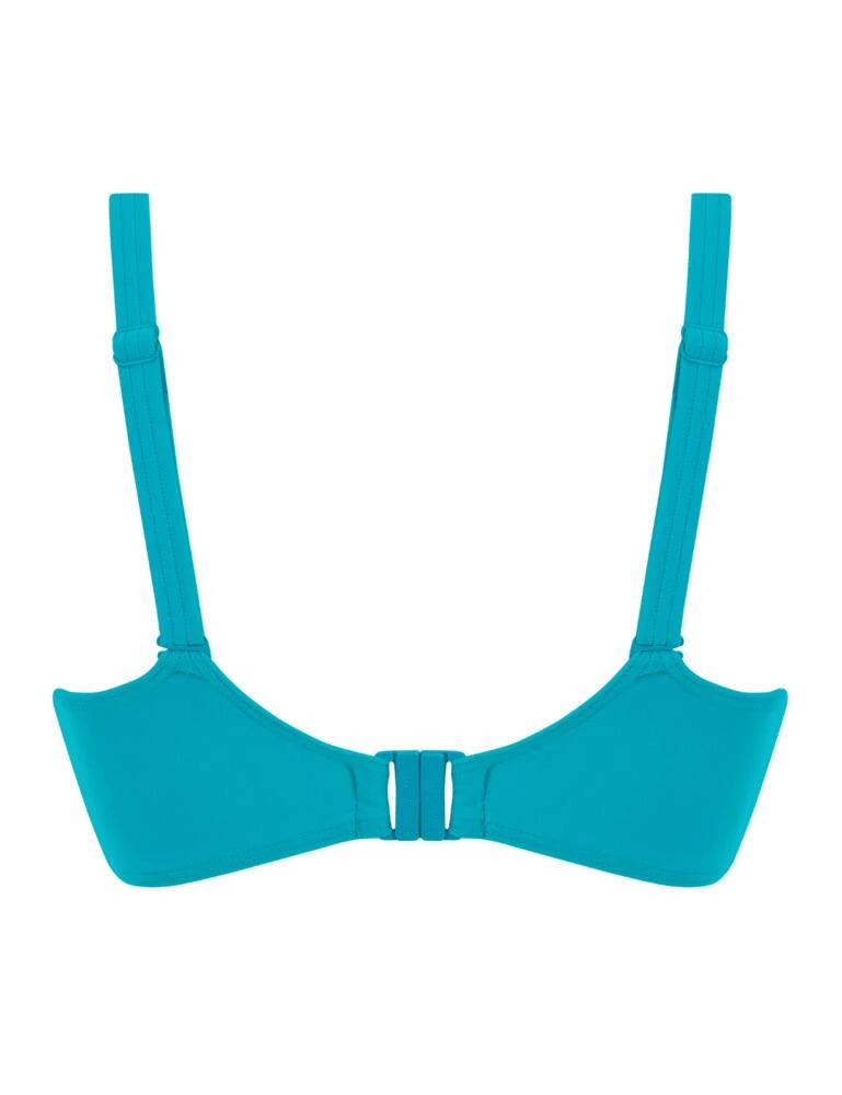 CS001300 Curvy Kate Sheer Class Balcony Bikini Top - CS001300 Turquoise 3 CS001300 Curvy Kate Sheer Class Balcony Bikini Top - CS001300 Turquoise - Image 3