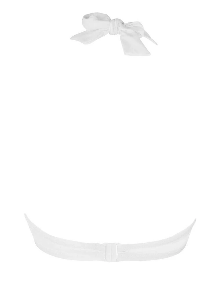14202 Pour Moi Castaway Halter Underwired Bikini Top - 14202 White 2 14202 Pour Moi Castaway Halter Underwired Bikini Top - 14202 White - Image 2