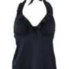 15208 Pour Moi Santa Monica Halter Underwired Tankini Top - 15208 Black