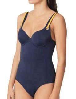 1001536 Marie Jo Claudia Padded Swimsuit - 1001536 Water Blue