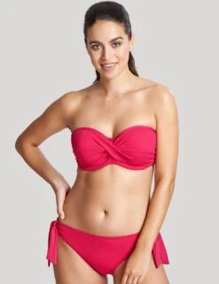 SW1323 Panache Echo Twist Bandeau Bikini Top - SW1323 Hot Pink -FANTASIE Shop 295281 20220309193000
