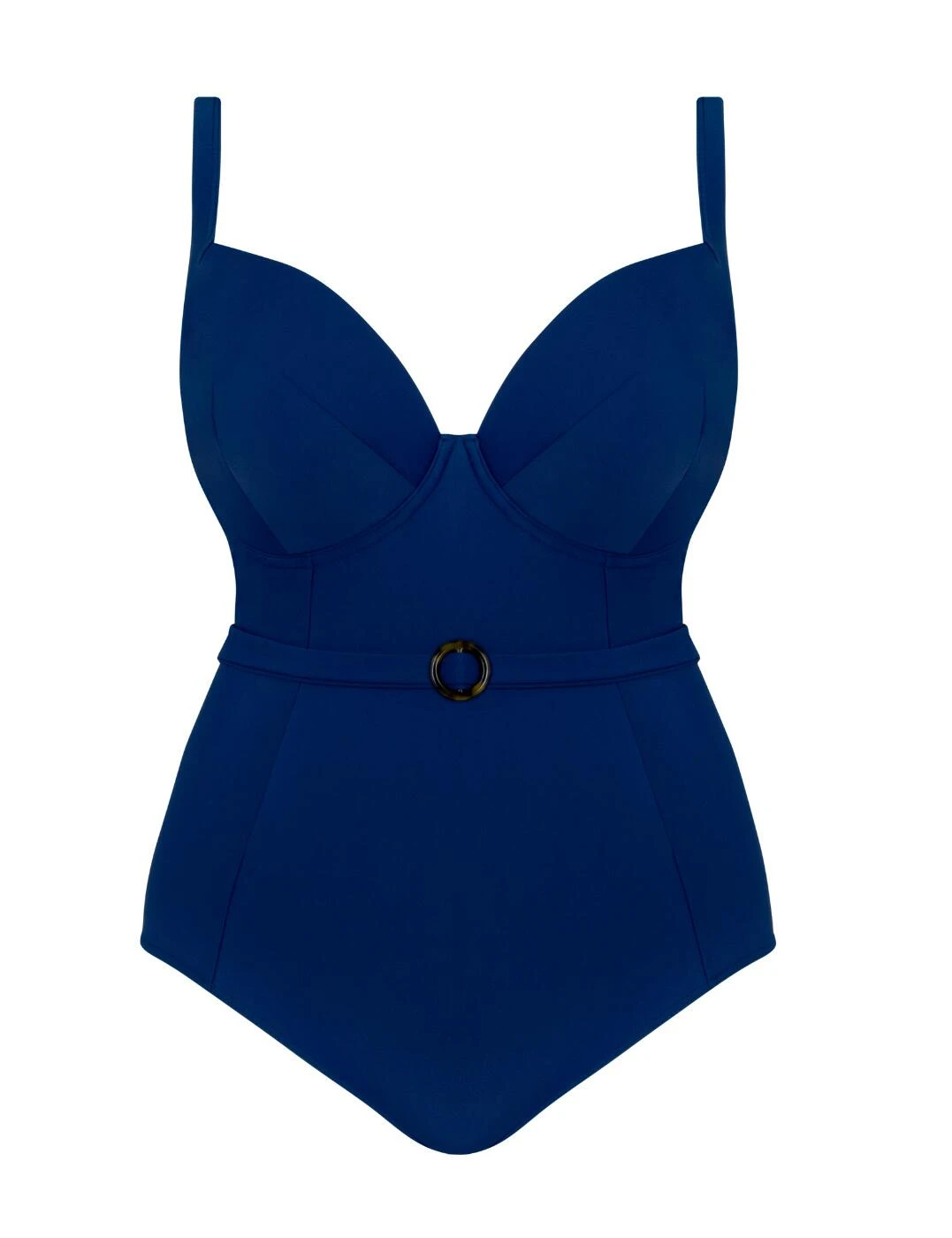 CS019601 Curvy Kate Retro Sun Halterneck Swimsuit - CS019601 Navy 3 CS019601 Curvy Kate Retro Sun Halterneck Swimsuit - CS019601 Navy - Image 3