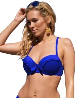 80000 Pour Moi Getaway Padded Convertible Bikini Top - 80000 Blue