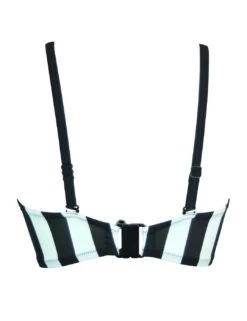23001 Pour Moi High Line Strapless Longline Bikini Top - 23001 Black/White -FANTASIE Shop 298741 20211125145600