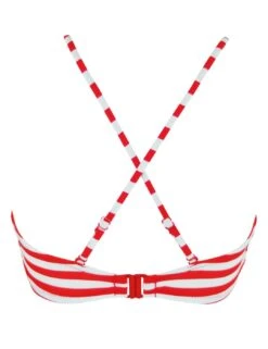 32001 Pour Moi Board Walk Round Neck Bikini Top - 32001 Red