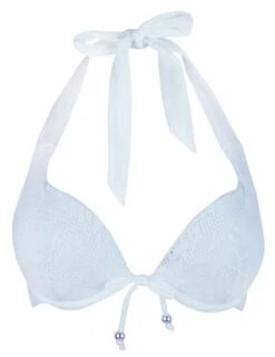 65000 Pour Moi Puerto Rico Boost Plunge Bikini Top - 65000 White
