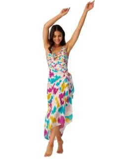 10211209 Sloggi Shore Moorish Idol Pareo - 10211209 Multi-Colour (M023)