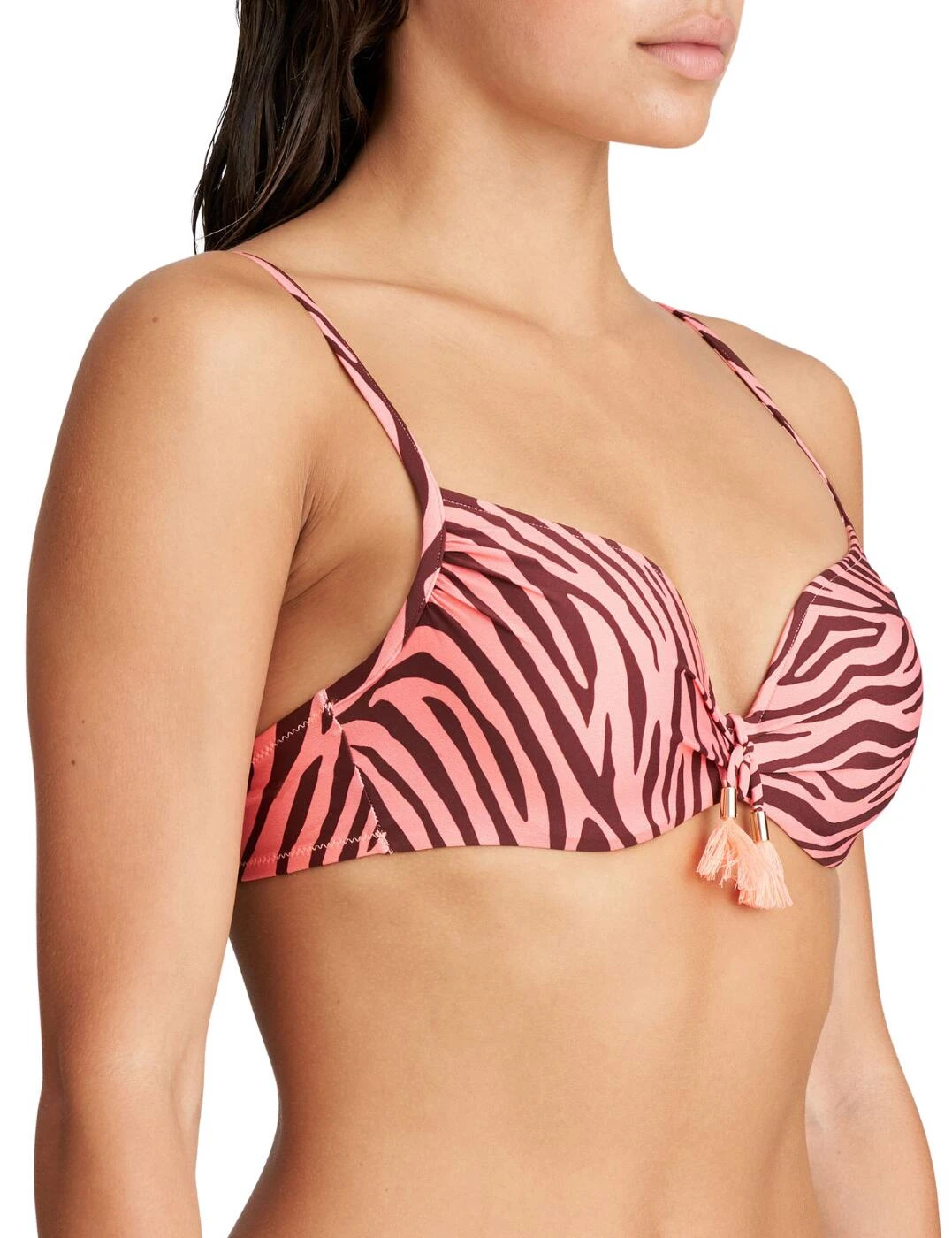 1004816 Marie Jo Zaragoza Heart Shape Bikini Top - 1004816 Punch 6 1004816 Marie Jo Zaragoza Heart Shape Bikini Top - 1004816 Punch - Image 6