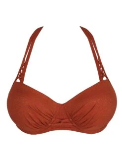 4008116 Prima Donna Swim Manuia Padded Balcony Bikini Top - 4008116 Burnt Amber -FANTASIE Shop 319918 20220127095900