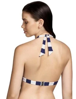 3410520 Andres Sarda Curie Padded Halterneck Bikini Top - 3410520 Blue