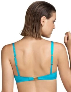 3410624 Andres Sarda De Gouges Full Cup Underwired Bikini Top - 3410624 Caribbean Sea