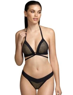3410822 Andres Sarda Baker Padded Triangle Bikini Top - 3410822 Black -FANTASIE Shop 324294 20220302151700