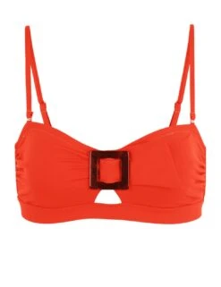 1DDB32 Simone Perele Loulou Bandeau Bikini Top - 1DDB32 Amalfi Orange -FANTASIE Shop 327855 20220401100800