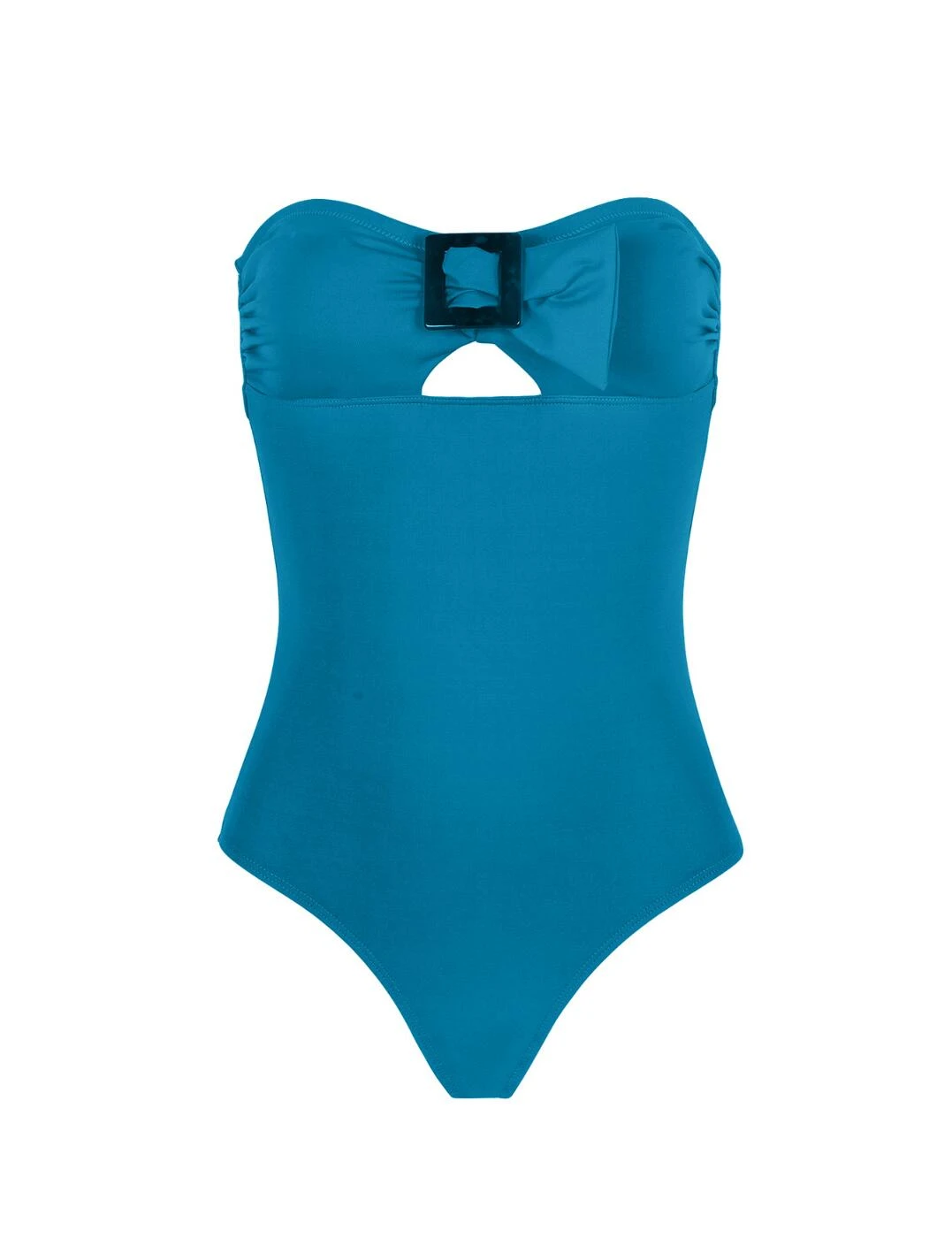 1DDB15 Simone Perele Loulou Bandeau One-Piece Swimsuit - 1DDB15 Zellige Blue 2 1DDB15 Simone Perele Loulou Bandeau One-Piece Swimsuit - 1DDB15 Zellige Blue - Image 2