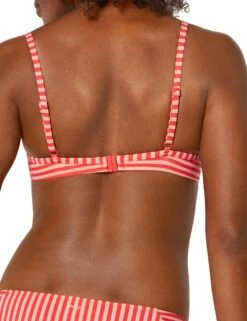 10201979 Sloggi Amalfi Baby Push Up Bikini Top - 10201979 Red/Light Combination