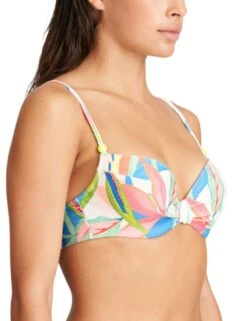 1004916 Marie Jo Tarifa Padded Plunge Bikini Top - 1004916 Tropical Blossom -FANTASIE Shop 335430 20220525144200