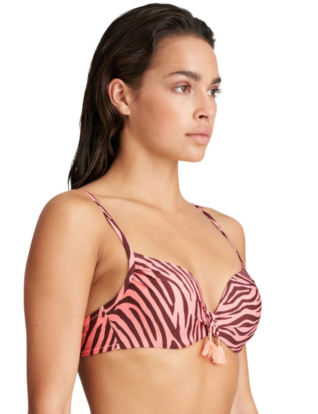 1004816 Marie Jo Zaragoza Heart Shape Bikini Top - 1004816 Punch 2 1004816 Marie Jo Zaragoza Heart Shape Bikini Top - 1004816 Punch - Image 2