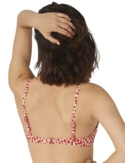 10207641 Sloggi Shore Koh Tachai Padded Bikini Top - 10207641 Pink/Light Combination (M019)