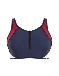 SW1602 Panache Limitless Balcony Crop Bikini Top - SW1602 Navy/Orchid -FANTASIE Shop 349393 20221201084300