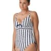 4010539 Prima Donna Leros Plunge Swimsuit - 4010539 Natural