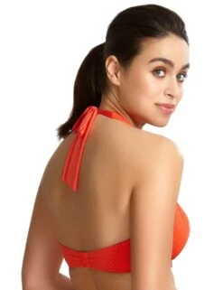 SW1325 Panache Echo Halter Balcony Bikini Top - SW1325 Orange