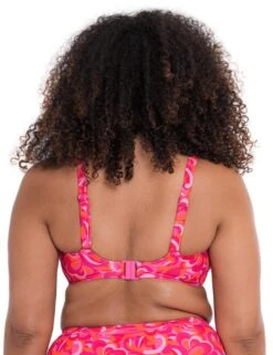 CS026306 Curvy Kate Retro Wave Balcony Bikini Top - CS026306 Print Mix