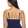 SW1351 Panache Catarina Tankini Top - SW1351 Midnight/White