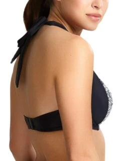 SW1395 Panache Samara Halterneck Bikini Top - SW1395 Black/White -FANTASIE Shop 360864 20221230102500