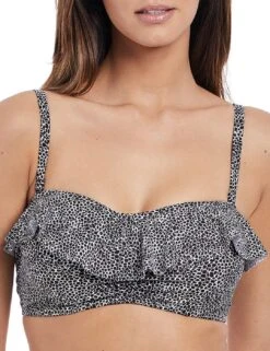 4615 Freya Run Wild Strapless Bikini Top - 4615 Black -FANTASIE Shop 364820 20230130161400