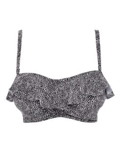 4615 Freya Run Wild Strapless Bikini Top - 4615 Black -FANTASIE Shop 364833 20230130161400