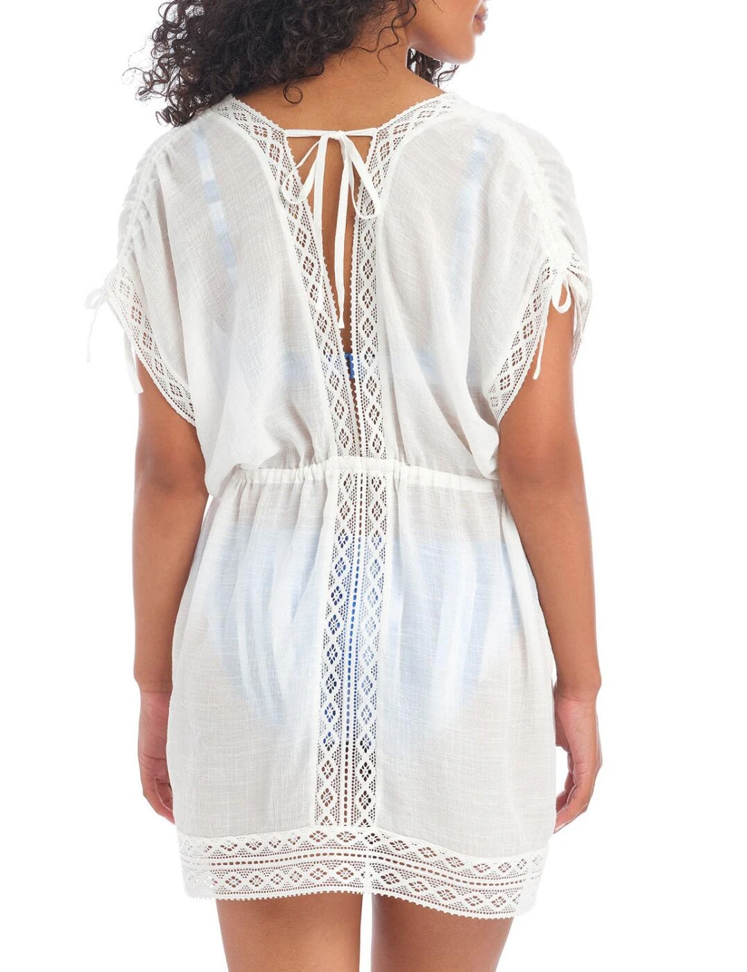 201590 Freya Sunscape Tunic Cover Up - 201590 White 1 201590 Freya Sunscape Tunic Cover Up - 201590 White