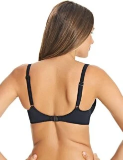 4054 Freya Macrame Balcony Bikini Top - 4054 Black