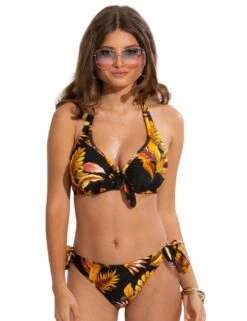 17502 Pour Moi Paradiso Halterneck Bikini Top - 17502 Black -FANTASIE Shop 367406 20230221131400