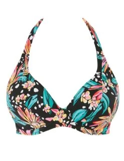 7031 Freya Wild Daisy Halterneck Bikini Top - 7031 Multi -FANTASIE Shop 367988 20230224110000
