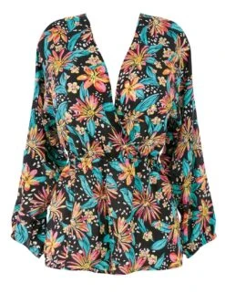 7034 Freya Wild Daisy Swim Beach Playsuit - 7034 Multi -FANTASIE Shop 368002 20230223142100