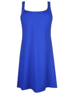 4010680 Prima Donna Swim Karpen Short Swim Dress - 4010680 Electric Blue -FANTASIE Shop 370560 20230308144300