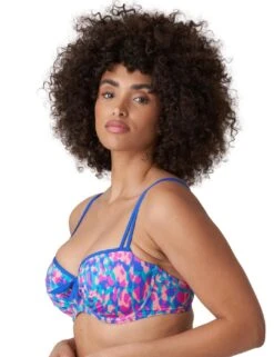 4010616 Prima Donna Swim Karpen Padded Balcony Bikini Top - 4010616 Electric Blue -FANTASIE Shop 370604 20230310103900